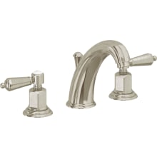 San Clemente 1.2 GPM Widespread Bathroom Faucet with 1-1/4" ZeroDrain and Lever Handles