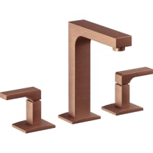 Solimar 1.2 GPM Widespread Bathroom Faucet with 1-1/4" Completely Finished ZeroDrain and Lever Handles