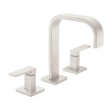 Terra Mar 1.2 GPM Widespread Bathroom Faucet with Double Handles - Includes Ceramic Disc Valve