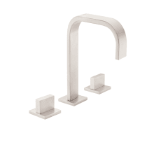 Terra Mar Deck Mounted Roman Tub Filler with Double Knob Handles - Includes Rough In