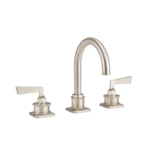 Steampunk Bay 1.2 GPM Widespread Bathroom Faucet with Pop-Up Drain Assembly with Lever Handles