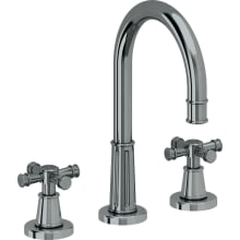 Trousdale 1.2 GPM Widespread Bathroom Faucet with 1-1/4" ZeroDrain and Cross Handles