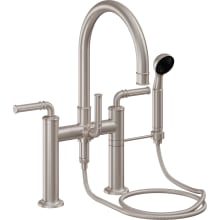 Trousdale Deck Mounted Tub Filler with Built-In Diverter - Includes Hand Shower