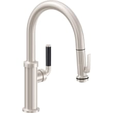 Descanso Kitchen 1.8 GPM Single Hole Pre-Rinse Pull Down Kitchen Faucet - Includes Escutcheon