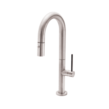 Poetto 1.8 GPM Single Hole Pull Down Bar Faucet with BST Series Handle