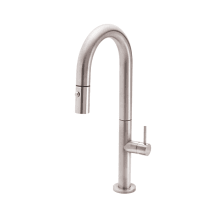 Poetto 1.8 GPM Single Hole Pull Down Bar Faucet with SST Series Handle