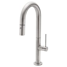 Poetto 1.8 GPM Single Handle Single Hole Pull-Down Bar / Prep Faucet