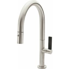 Poetto 1.8 GPM Single Hole Pre-Rinse Kitchen Faucet - Includes Escutcheon