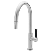 Corsano 1.8 GPM Single Handle Single Hole Pull-Down Spray Kitchen Faucet With High Arc Spout