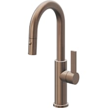 Corsano 1.8 GPM Single Handle Single Hole Pull-Down Spray Bar / Prep Faucet