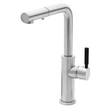 Corsano 1.8 GPM Single Handle Single Hole Pull-Out Spray Kitchen Faucet