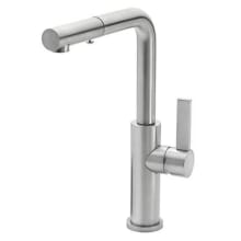 Corsano 1.8 GPM Single Handle Single Hole Pull-Out Spray Kitchen Faucet