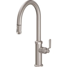 Descanso Works 1.8 GPM Single Hole Pre-Rinse Pull Down Kitchen Faucet - Includes Escutcheon