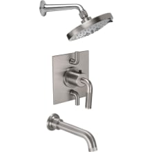 Descanso Tub and Shower Trim Package with 2.5 GPM Multi Function Shower Head