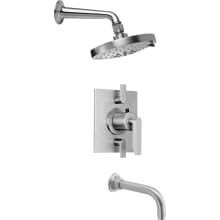 Rincon Bay Tub and Shower Trim Package with 2 GPM Multi Function Shower Head