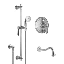 Montecito Tub and Shower Trim Package with 2 GPM Hand Shower