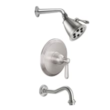 Montecito Tub and Shower Trim Package with 2 GPM Single Function Shower Head
