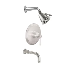 Miramar Tub and Shower Trim Package with 2 GPM Single Function Shower Head