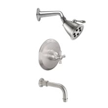 Miramar Tub and Shower Trim Package with 2.5 GPM Single Function Shower Head