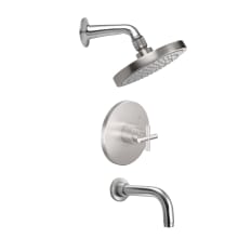 Tiburon Tub and Shower Trim Package with 1.8 GPM Single Function Shower Head