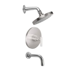Tiburon Tub and Shower Trim Package with 1.8 GPM Single Function Shower Head