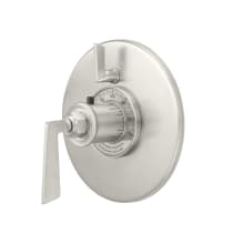Steampunk Bay Thermostatic Valve Trim Only with Double Lever Handle and Integrated Volume Control - Less Rough In