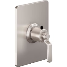 Descanso Works Thermostatic Valve Trim Only with Single Lever Handle - Less Rough In