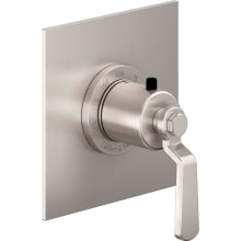 Descanso Works Thermostatic Valve Trim Only with Single Lever Handle - Less Rough In