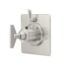 Steampunk Bay Thermostatic Valve Trim Only with Single Blade Handle and Integrated Volume Control - Less Rough In