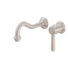 Montecito 1.2 GPM Wall Mounted Vessel Widespread Bathroom Faucet