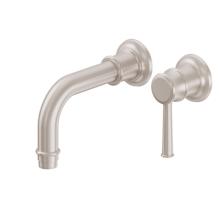 Miramar 1.2 GPM Wall Mounted Vessel Widespread Bathroom Faucet