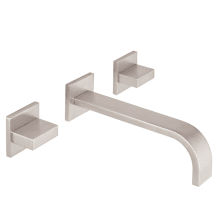 Terra Mar 1.2 GPM Wall Mounted Bathroom Faucet with Double Handles