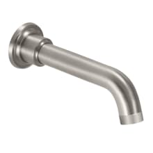 Descanso 6-7/16" Tub Spout with Knurled Accent