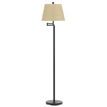 Andros 1 Light Pedestal Base Swing Arm Floor Lamp