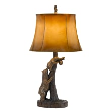 Bear Single Light 31" High Table Lamp