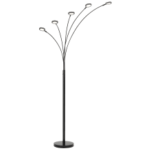 Cremona 5 Light 79" Tall LED Floor Lamp