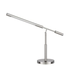 Auray 16" Tall LED Boom Arm Desk Lamp