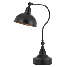 Industrial 25" Tall Gooseneck Desk Lamp