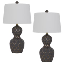 Pair of (2) Tuscaloosa 2 Light 27" Tall Accent Table Lamp