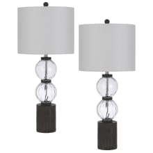 Pair of (2) Mystic 2 Light 35" Tall Accent Table Lamp