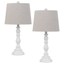 Pair of (2) Chester 2 Light 24" Tall Accent Table Lamp