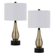 Pair of (2) Ashland 2 Light 23" Tall Accent Table Lamp