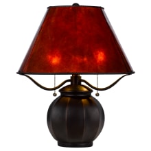 Indio 2 Light 20" Tall Accent Table Lamp