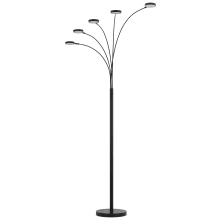 Malibu 5 Light 82" Tall LED Tree Floor Lamp