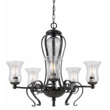Classic 5 Light 1 Tier Chandelier
