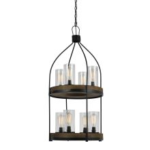 Chardon 8 Light 20" Wide Chandeliers with Clear Glass Shades