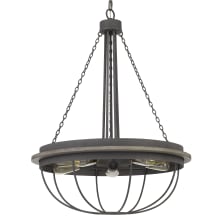 Nixa 5 Light 24" Wide Chandelier