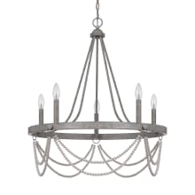 Anniston 5 Light 26" Wide Candle Style Chandelier