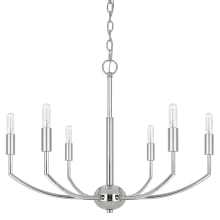 Maxton 6 Light 26" Wide Candle Style Chandelier