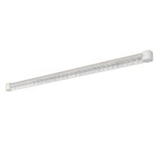 30 Light 35" Wide Integrated LED Flush Mount Linear Ceiling Fixture